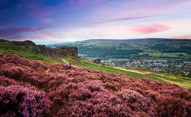 Ilkley moor, West Yorkshire