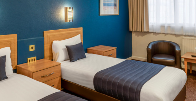 Britannia Hotel Coventry Double bed