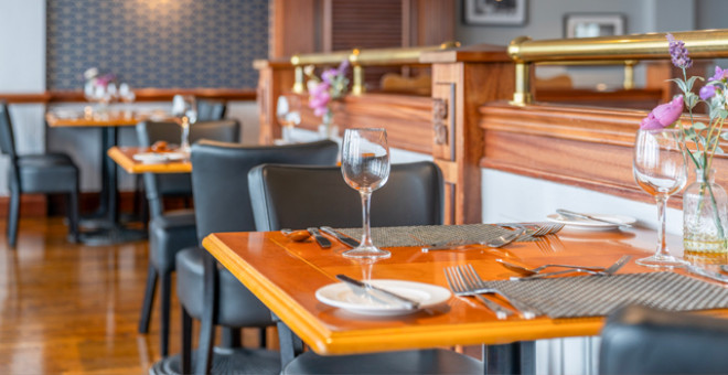 The Restaurant of the Britannia Hotel Newcastle 