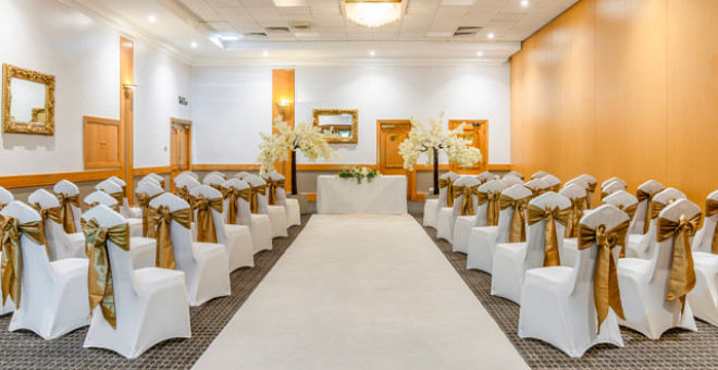 The Reception of the Britannia Hotel Newcastle 